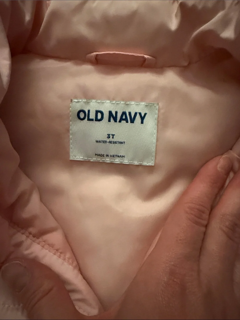 Light Pink Quilted Puffer Vest for Kids